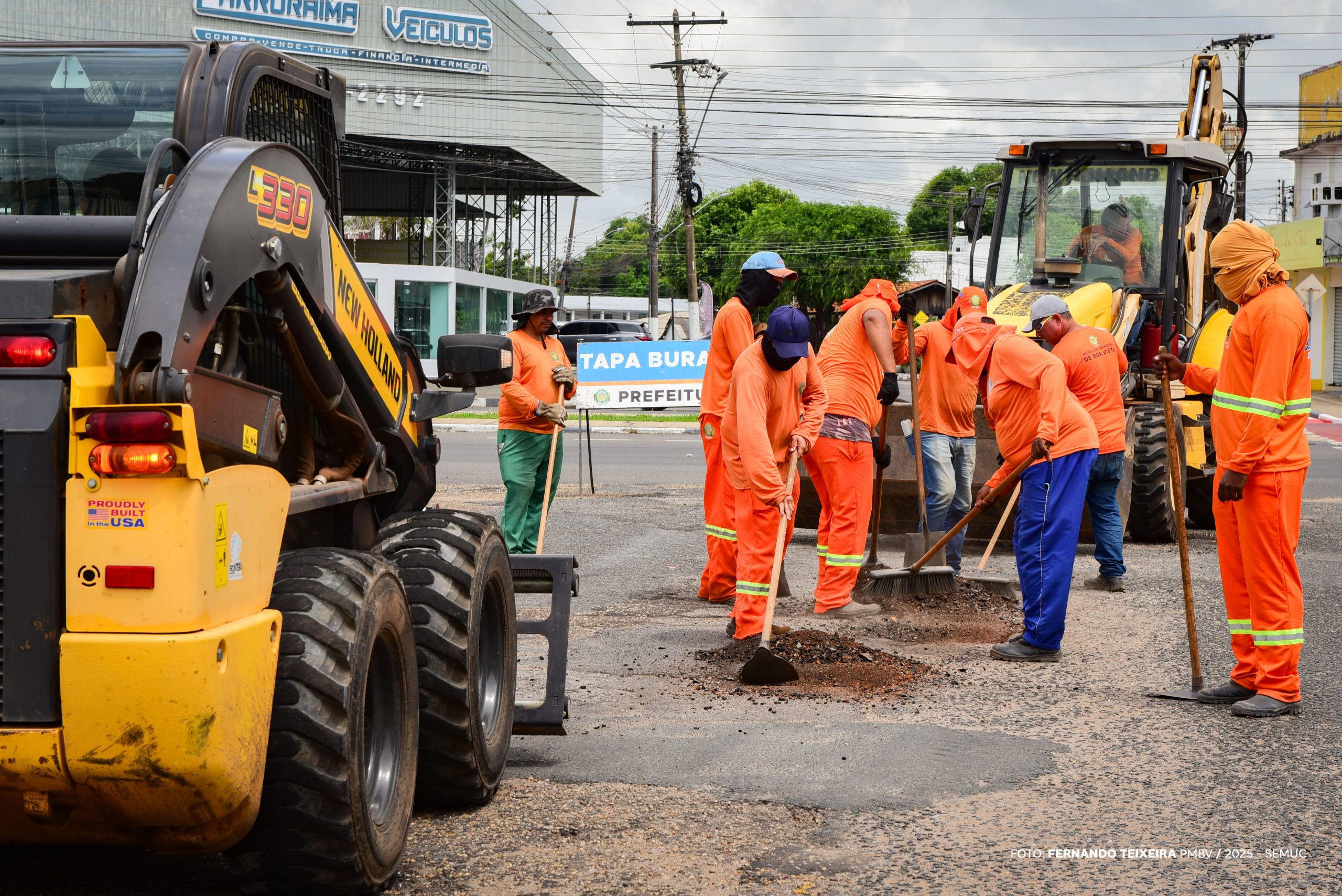 Recuperação viária melhora trânsito nos bairros 31 de Março, Centro, São Pedro, São Vicente, Tancredo Neves e União