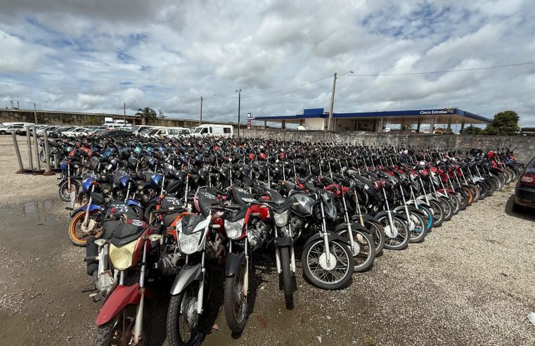 Detran-RR realiza leilão virtual com mais de 400 veículos nos dias 26 e 27 de junho