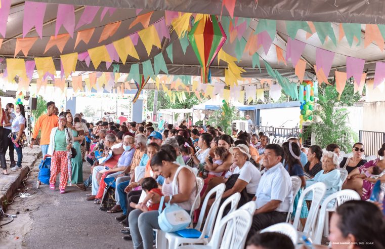 Prefeitura com Você reuniu população e serviços públicos em clima de festa junina no último fim de semana