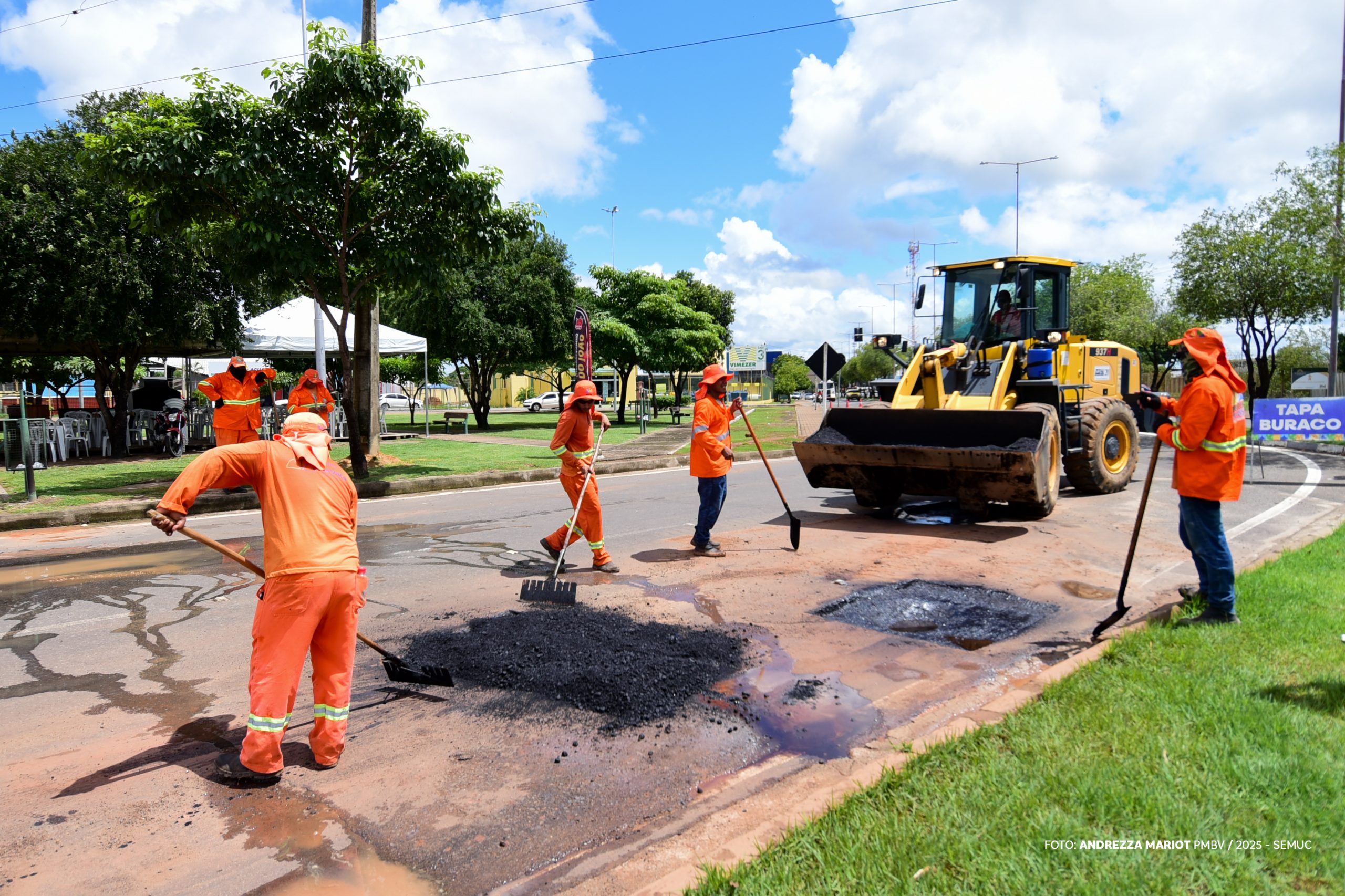 Mais de 260 vias são restauradas na capital com Operação Tapa-Buracos