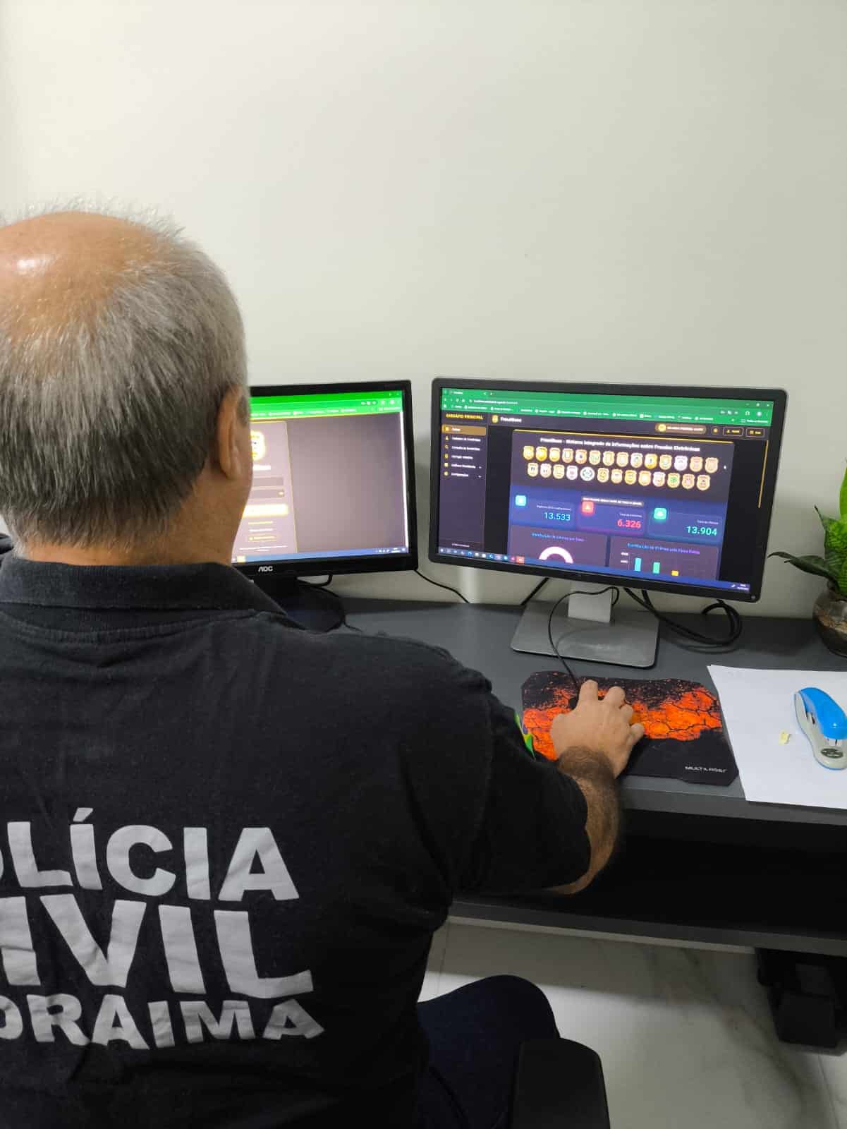 Com aumento de fraudes online, Polícia Civil de Roraima cria sistema para investigar crimes virtuais