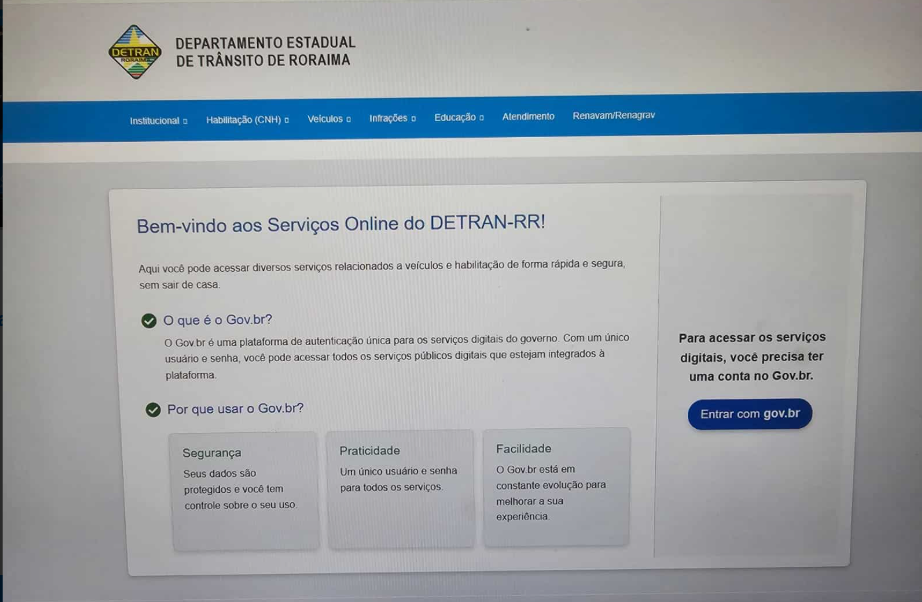 Empresas já podem consultar frota e emitir documentos pelo site do Detran-RR