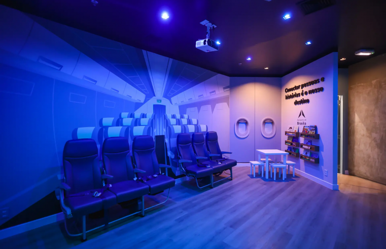 Aeroporto de Brasília inaugura sala multissensorial para acolher passageiros neurodivergentes