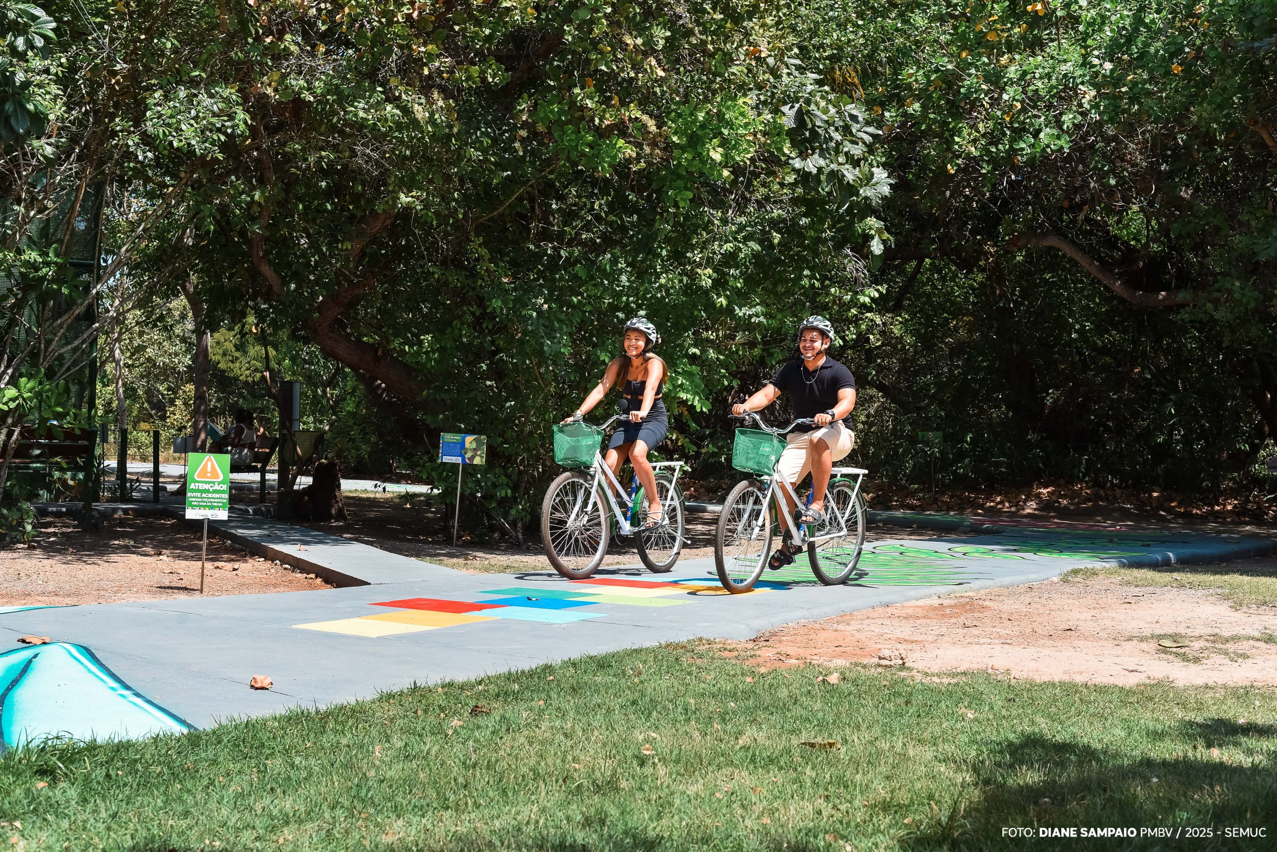 Bosque dos Papagaios oferece bicicletas gratuitas para passeio nas trilhas