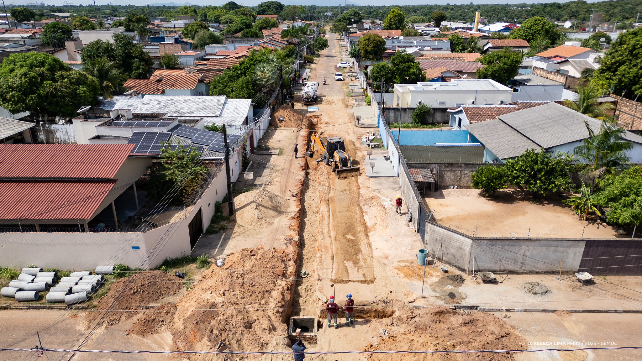 Boa Vista alcança marca de 40 pontos críticos de alagamento resolvidos com obra no Centenário