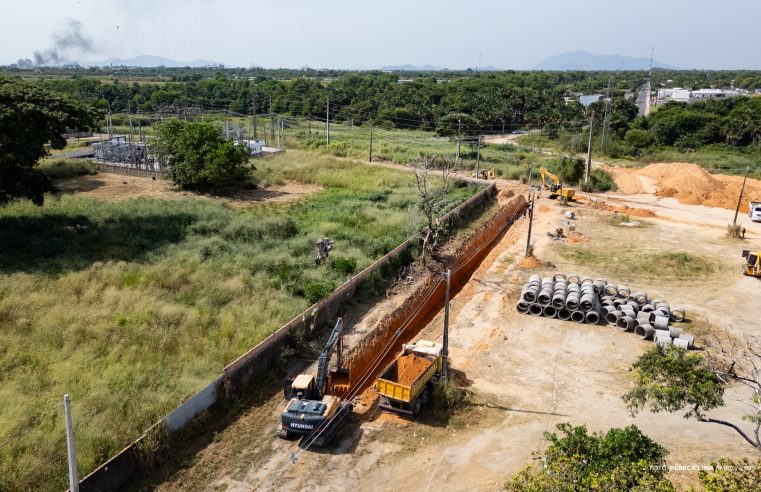Sete bairros de Boa Vista recebem obras de drenagem e pavimentação