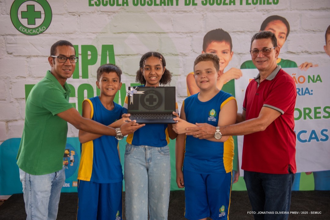 CIPA 2024 – Escola de Boa Vista recebe segundo lugar nacional em premiação por projeto que une segurança e educação