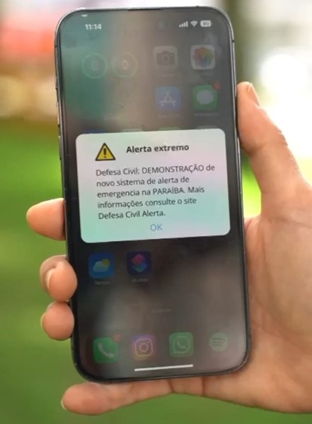 Plataforma de alertas da Defesa Civil está fora do ar até terça-feira (28)
