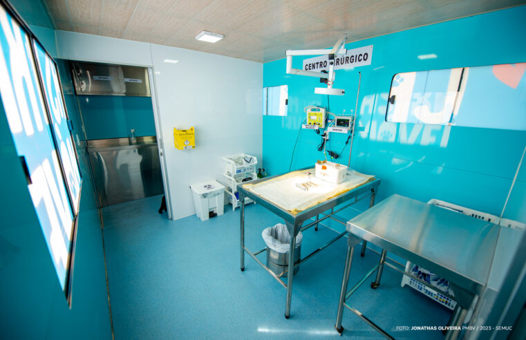 Castra Móvel inicia atendimento gratuito a cães e gatos machos no bairro Said Salomão