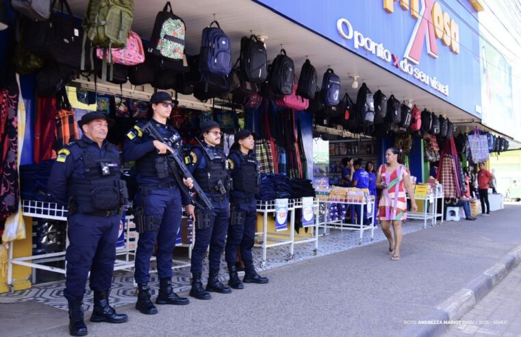 Ronda Comercial – Guarda Municipal reforça segurança e tranquiliza comerciantes em Boa Vista