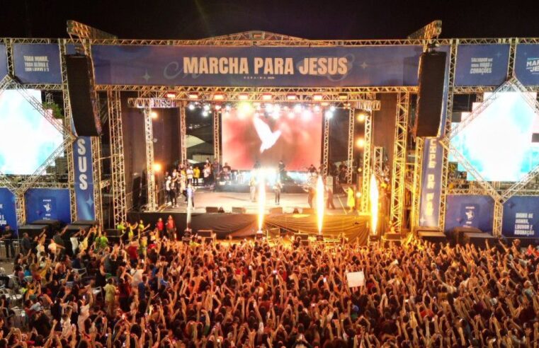 Marcha para Jesus 2025 movimenta Boa Vista em um grande ato de fé e adoração
