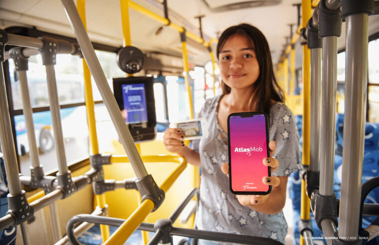 Cartão de ônibus em Boa Vista pode ser recarregado via Pix pelo aplicativo AtlasMob