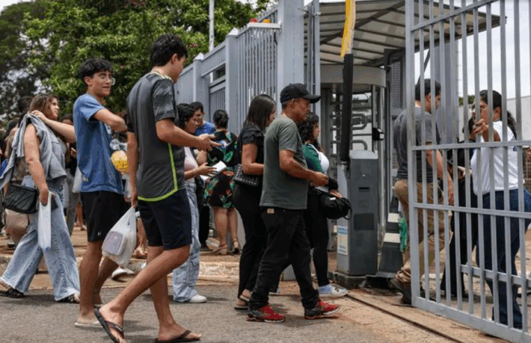 Primeiro dia do Enem 2025 tem abstenção de 27% e tema da redação sobre envelhecimento