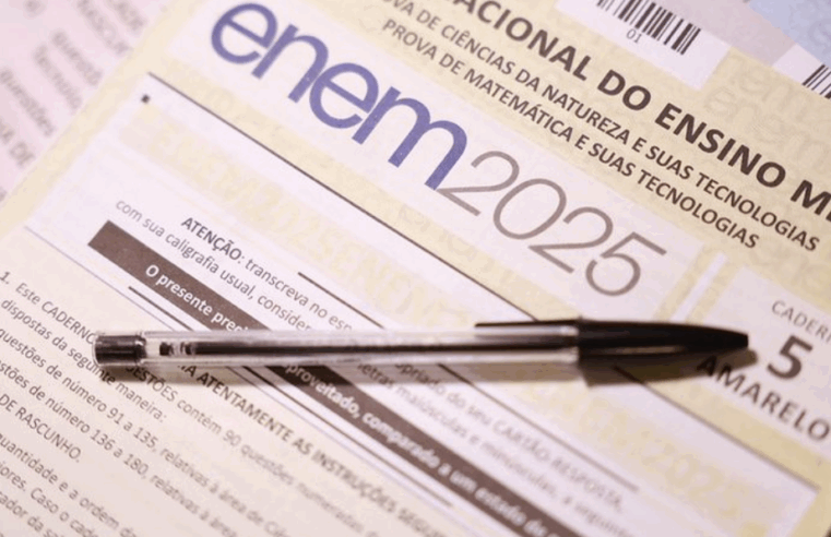 Participantes ausentes por problemas logísticos ou de saúde já podem pedir reaplicação do Enem 2025