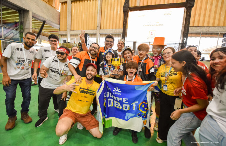 Equipe de Boa Vista vence etapa regional da FIRST LEGO League em Manaus