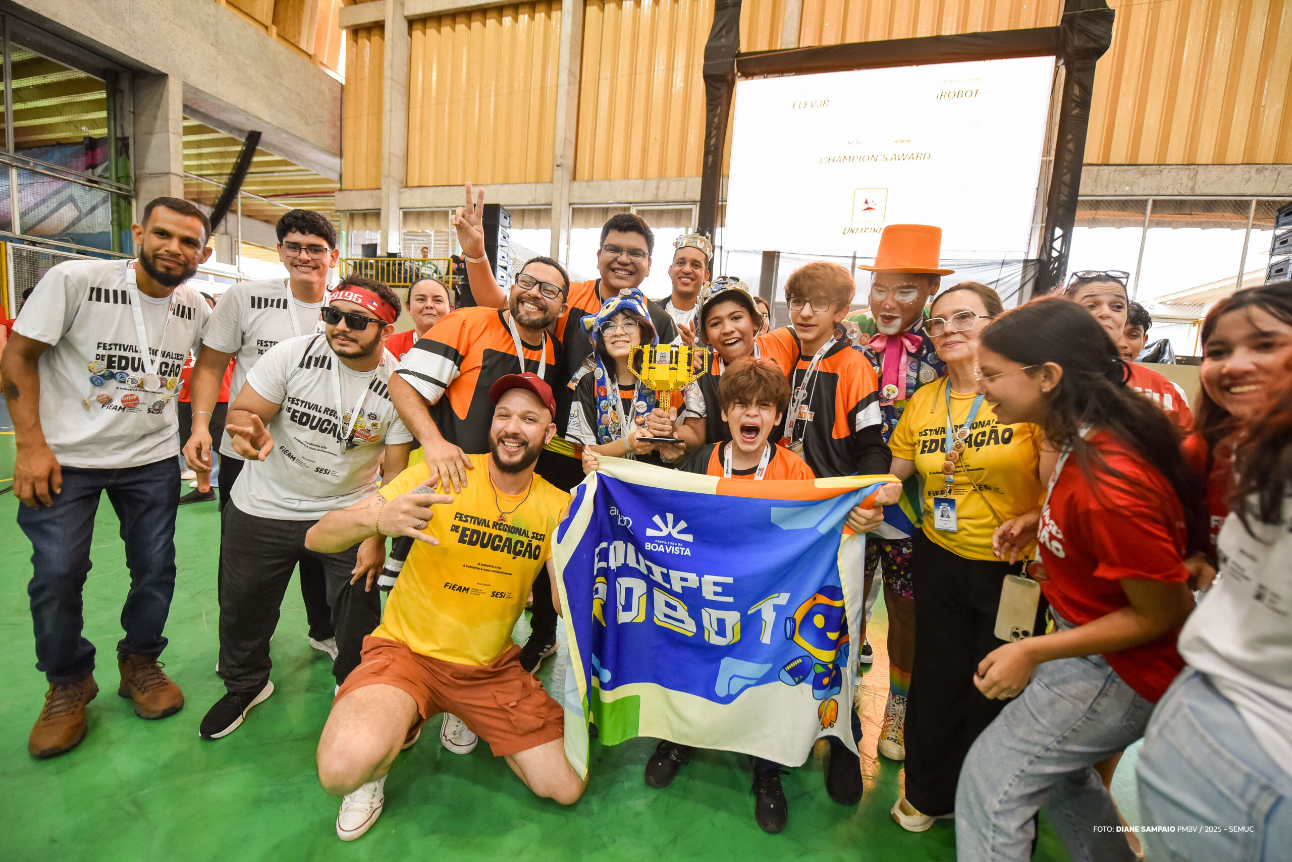 Equipe de Boa Vista vence etapa regional da FIRST LEGO League em Manaus