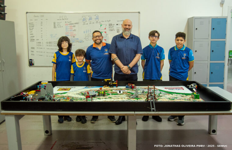 Equipe de Boa Vista leva projeto inovador à competição internacional de robótica em Manaus