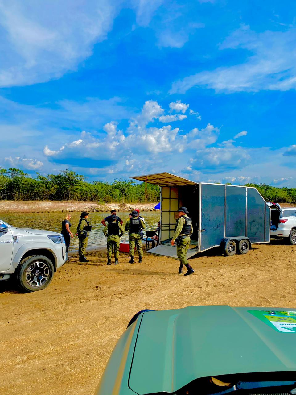 Operação Silêncio Urbano – Agentes ambientais percorrem bairros e balneários em ação de combate à poluição sonora