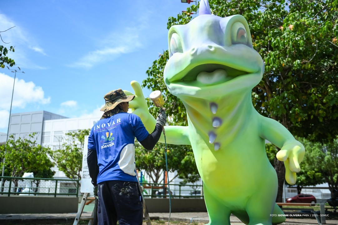 Prefeitura revitaliza Selvinhas Amazônicas, levando arte e cores às praças da capital