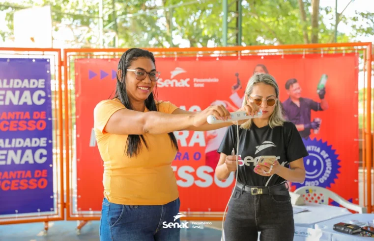 Mutirão do Senac leva serviços gratuitos de saúde e beleza a São João da Baliza neste sábado (29)