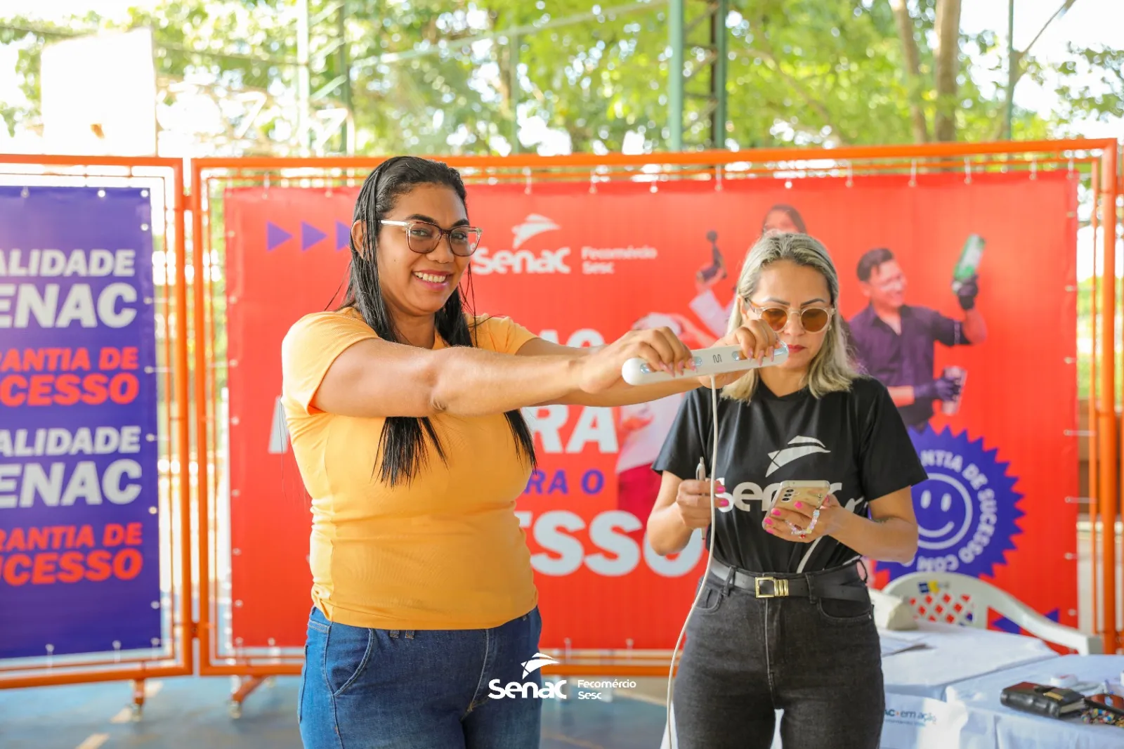 Mutirão do Senac leva serviços gratuitos de saúde e beleza a São João da Baliza neste sábado (29)