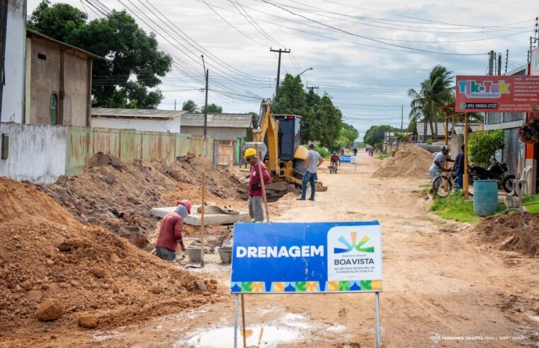 Prefeitura de Boa Vista soluciona 42º ponto de alagamento