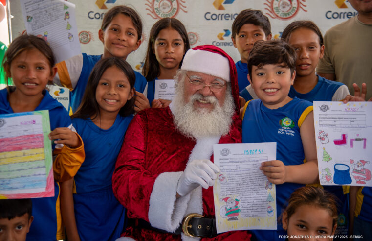 Papai Noel dos Correios – Prazo final para adoção e entrega de presentes termina nesta sexta em Boa Vista