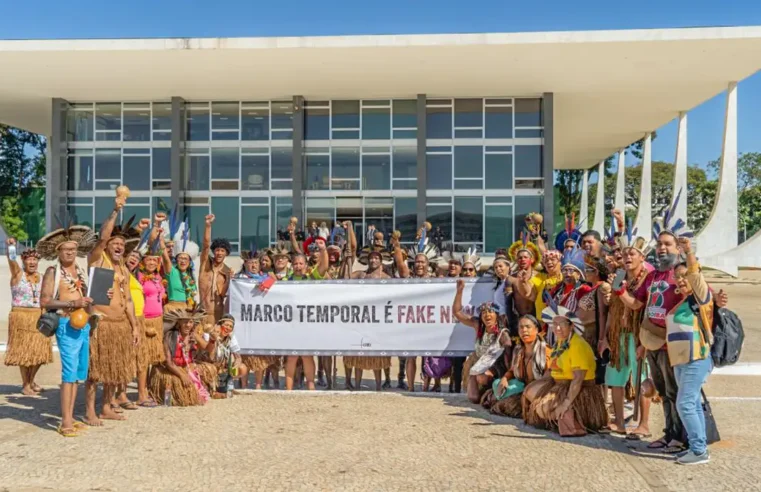 Povos indígenas realizam mobilizações nacionais contra marco temporal
