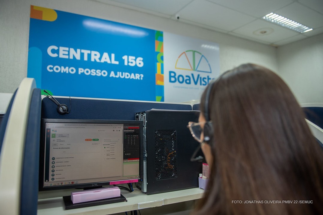 Prefeitura de Boa Vista informa indisponibilidade temporária da Central 156