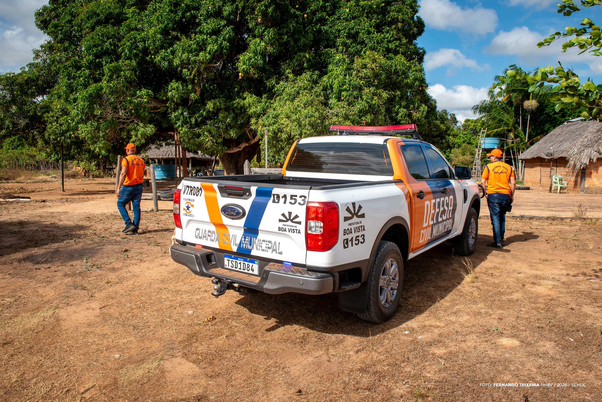 Truaru e demais comunidades rurais recebem visitas preventivas da Defesa Civil