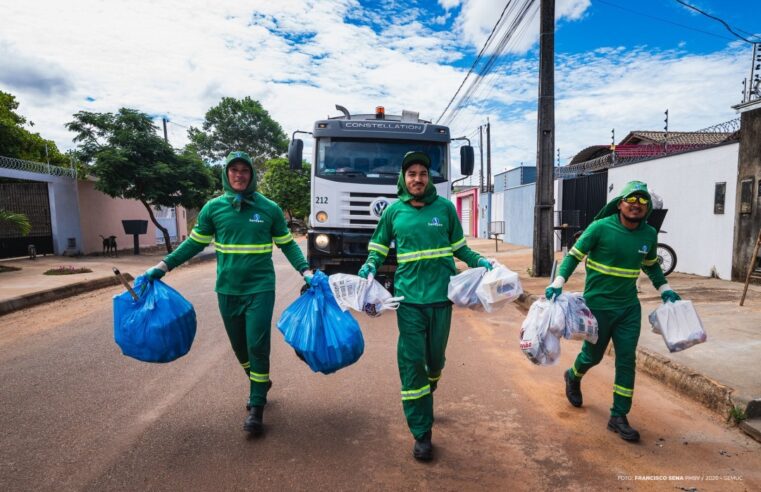 Em Boa Vista, cerca de 400 toneladas de resíduos são recolhidas diariamente