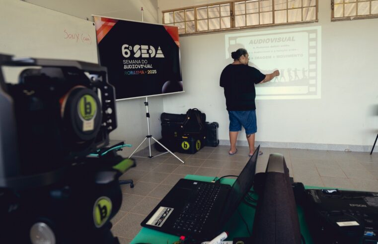 6ª Semana do Audiovisual de Roraima chega à capital entre os dias 30 de janeiro e 1º de fevereiro