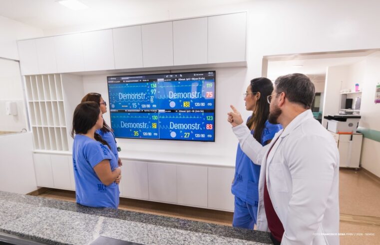 Prefeitura entrega primeira etapa de revitalização da UTI Pediátrica do Hospital da Criança