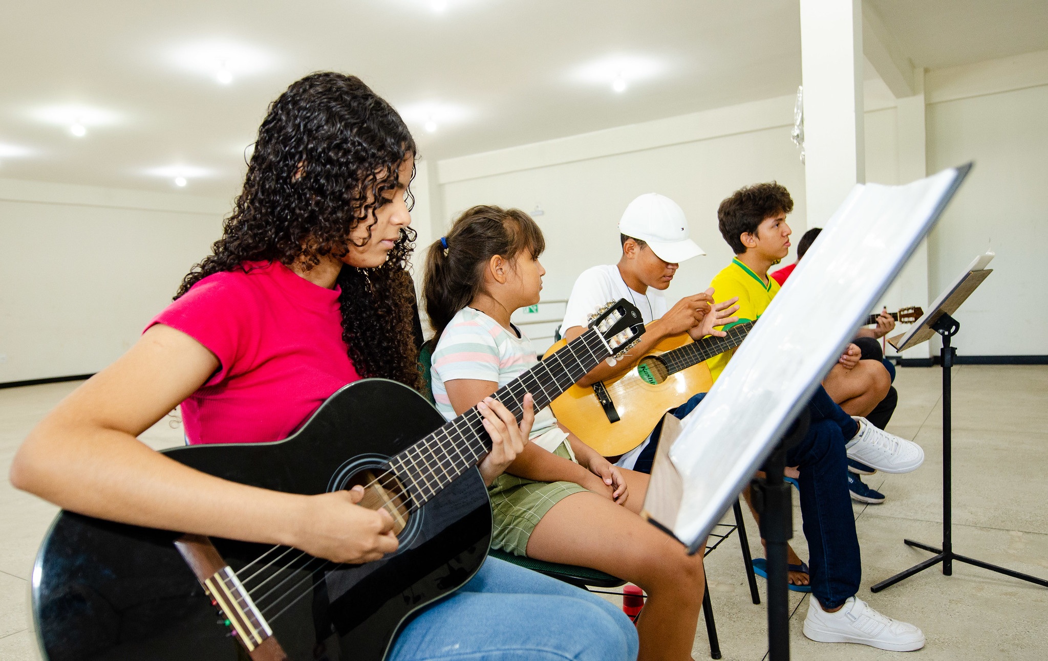Instituto Boa Vista de Música têm inscrições abertas nesta quinta e sexta para crianças e adolescentes entre 7 e 17 anos