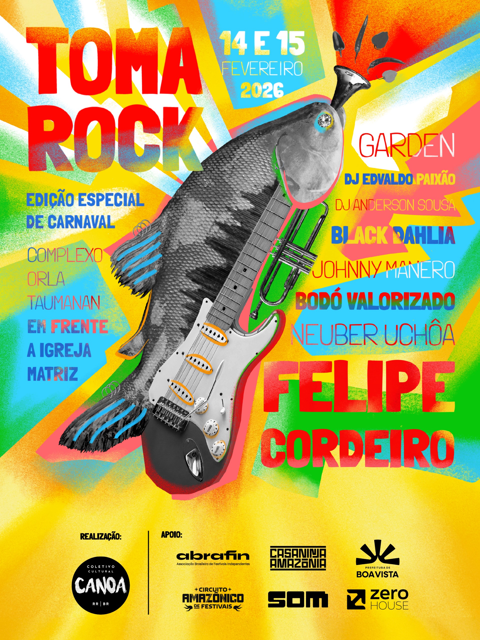 Edição especial de carnaval acontece neste final de semana na Orla Taumanan