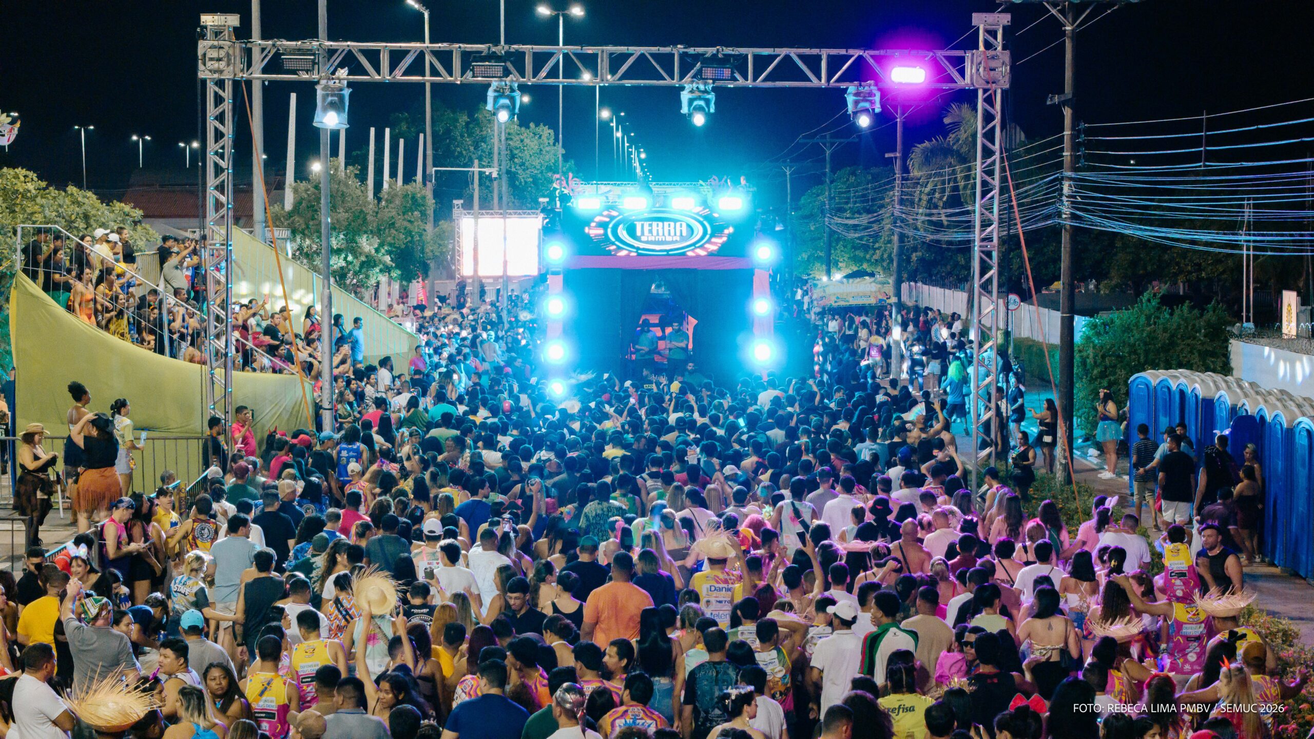 Carnaval 2026 de Boa Vista encerra com show da banda baiana Terra Samba