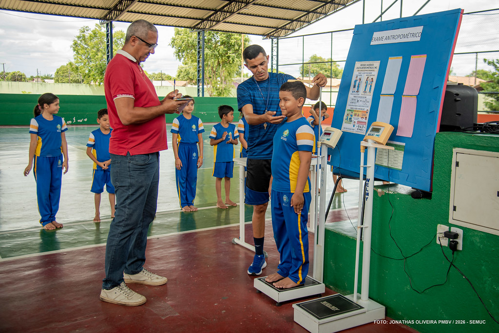 Escolas municipais monitoram saúde dos alunos com avaliação física e nutricional em Boa Vista