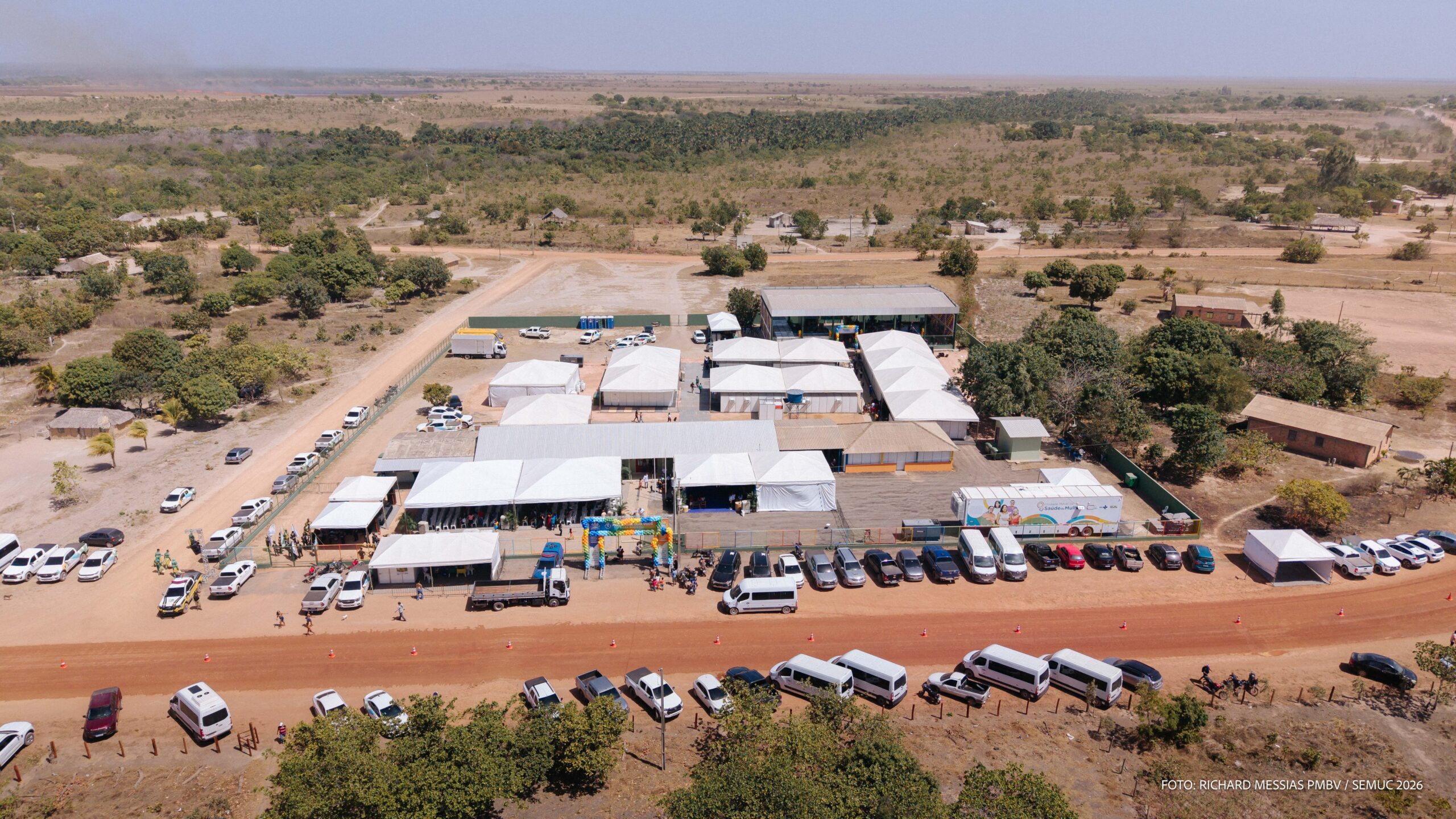 Comunidade indígena Vista Alegre recebeu ação itinerante com serviços públicos no último final de semana; confira
