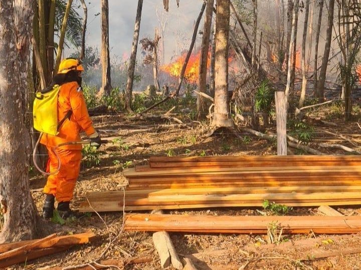Plano nacional contra incêndios inclui atenção especial às mesorregiões de Roraima