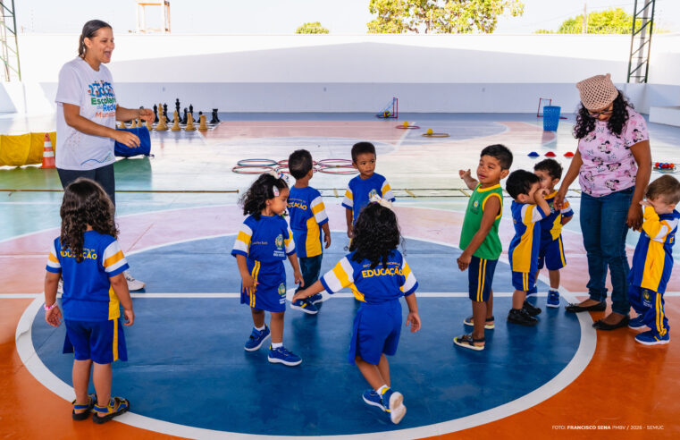 Creches municipais de Boa Vista passam a ter aulas de Educação Física e Artes