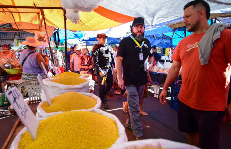 Prefeitura orienta feirantes sobre horários e normas nas feiras de Boa Vista