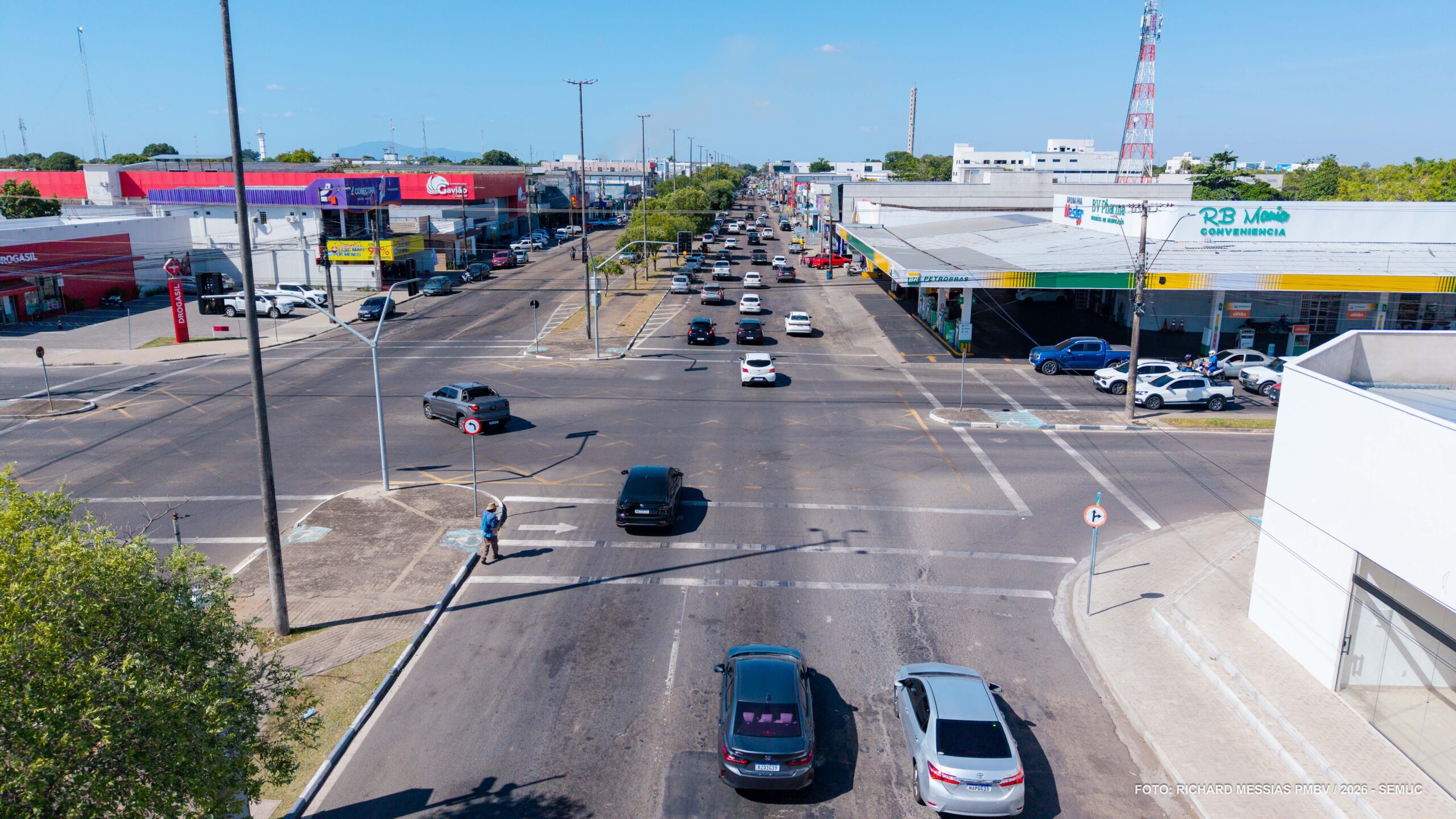 Avenida Ville Roy ganha novos acessos diretos às avenidas Santos Dumont e Major Williams