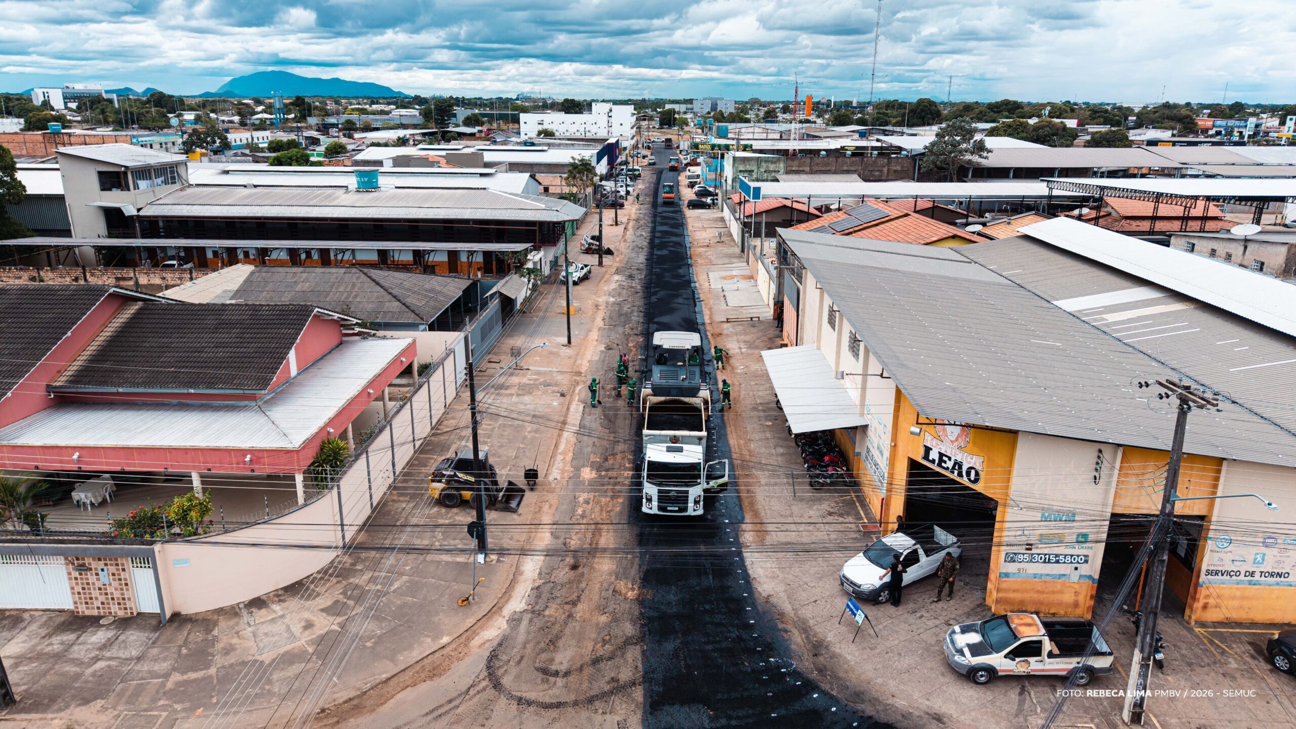 Boa Vista recupera 163 vias em 2026 com Operação Tapa-Buraco