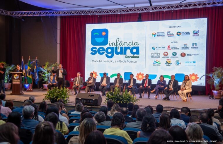 Boa Vista reforça compromisso com a infância e assina pacto contra a violência em seminário na UFRR