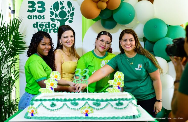 Dedo Verde celebra 33 anos semeando sonhos e transformando vidas em Boa Vista