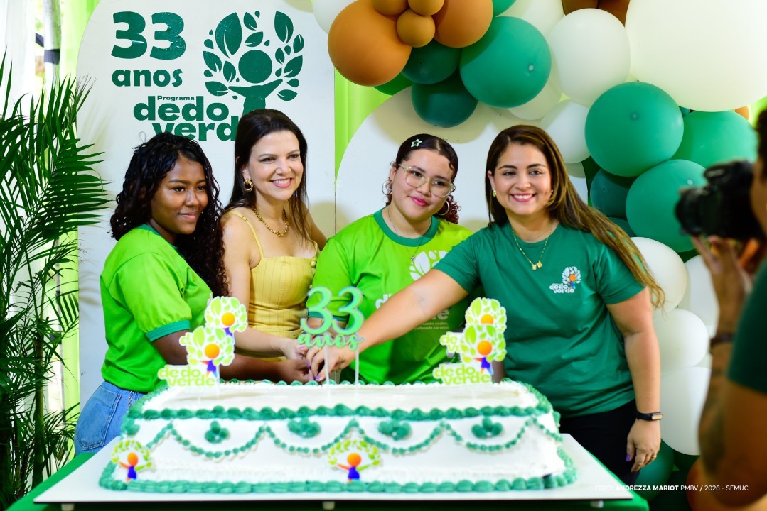 Dedo Verde celebra 33 anos semeando sonhos e transformando vidas em Boa Vista