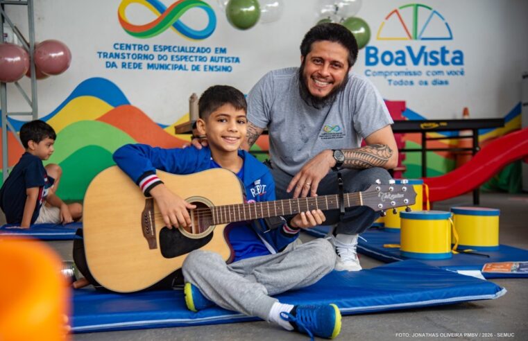 INCLUSÃO E CUIDADO – Rede Municipal de Ensino fortalece acolhimento e desenvolvimento de alunos com autismo