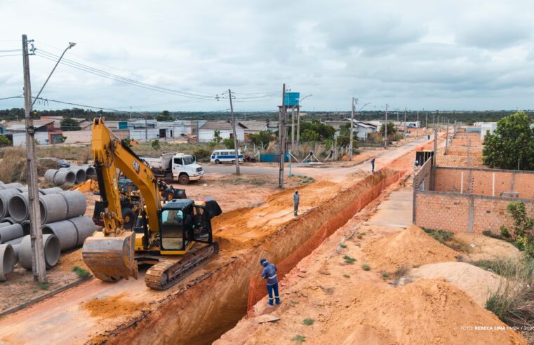 Monte Cristo recebe 2,6 km de drenagem e asfaltamento