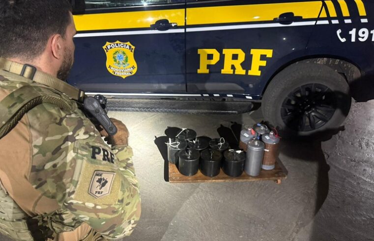 Maior operação da PRF contra garimpo ilegal apreende 400 kg de mercúrio em Roraima