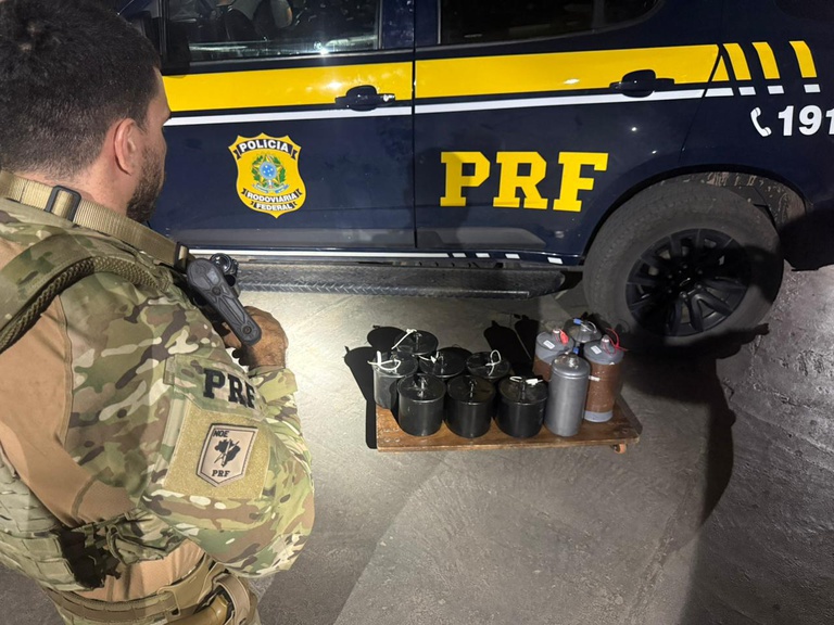 Maior operação da PRF contra garimpo ilegal apreende 400 kg de mercúrio em Roraima